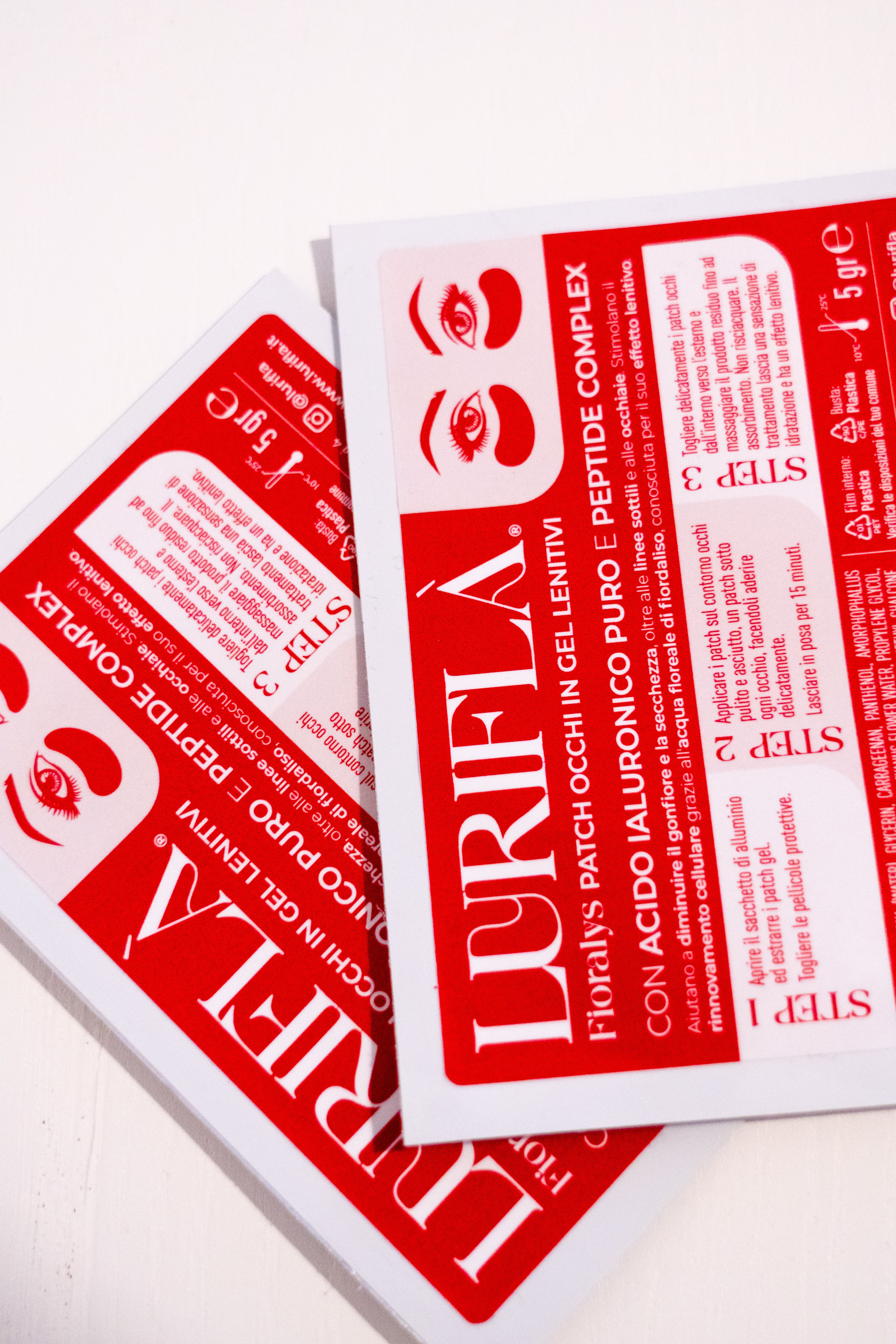 FIORALYS PATCH OCCHI IN GEL LENITIVI CON ACIDO IALURONICO E PEPTIDE COMPLEX